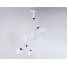 Светитльник Ambrella Light TR2572/4 WH/BK белый/черный E27/4 max 60W D790*1120