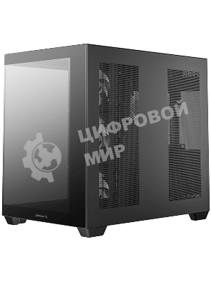 Компьютерный корпус Deepcool CG530 4F черный без БП ATX 2x120мм 2x140мм 2xUSB 2.0 1xUSB 3.0 audio bott PSU