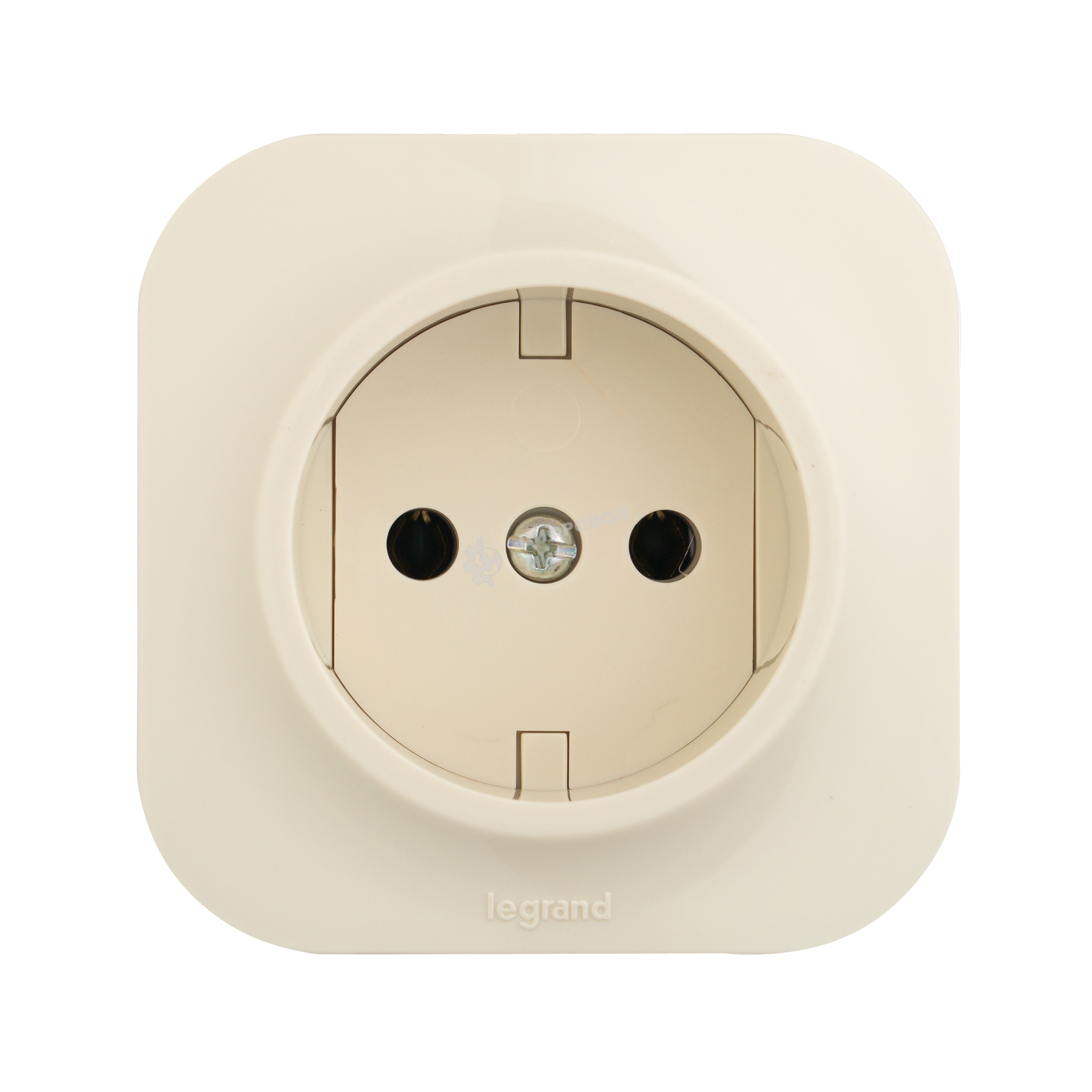Розетка без заземления без шторок (Слоновая кость) Legrand 782240