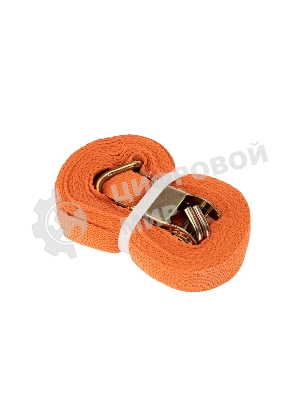 Стяжка для груза Rexant багажная с крюками, с храповым механизмом, 10х0.038 м