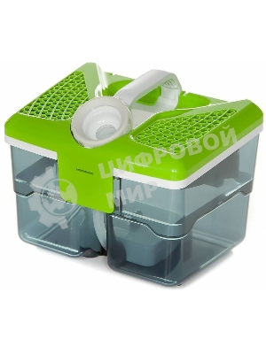 Пылесос Thomas Perfect Air Feel Fresh X3 белый/зеленый, 325/1700Вт, уборка сухая/влажная, пылесборник контейнер 2.6 л