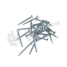 Саморез оконный Kranz сверло, 3.9х32, белый цинк, упаковка поставщика (9 000 шт.)