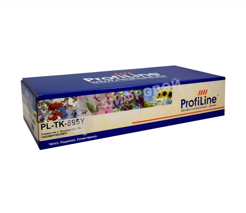 Картридж ProfiLine PL-TK-895Y для Kyocera Mita FS-C8020MFP/8025MFP/8525MFP Yellow 6000 копий