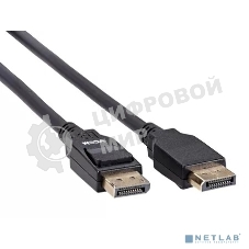 Кабель соединительный DisplayPort v2.1 40Gbps, 8K@60Hz, 2 м, медь, VCOM CG651-2.0