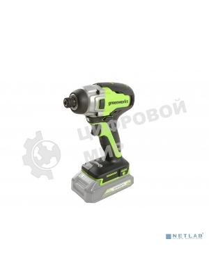 Винтоверт ударный аккумуляторный GreenWorks GD24ID3, 24V, бесщеточный, без АКБ и ЗУ (3802807)