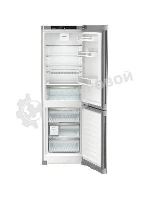 Холодильник Liebherr CNsdb 5223-22 001 серебристый двухкамерный 225/94л морозилка снизу, No Frost