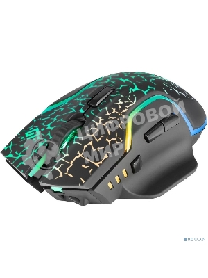 Мышь беспроводная Defender Oneshot GM-067 черный, 3200 dpi, радиоканал, USB, кнопки - 7