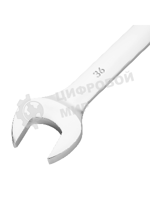 Ключ комбинированный Сибртех 36 мм, никелированный