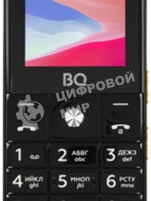 Мобильный телефон BQ 2006 Comfort черный