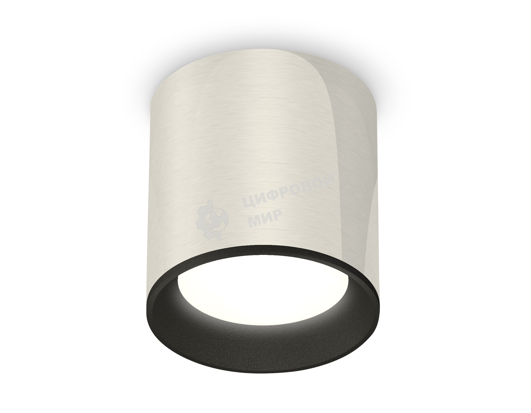 Светильник Ambrella Light XS6305002 PSL/SBK серебро полированное/черный песок MR16 GU5.3 (C6305, N6102)