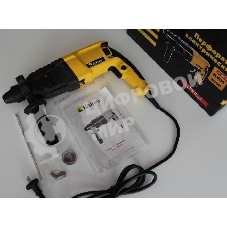 Перфоратор KOLNER KRH 820H (820 Вт, SDS+, 2,5Дж,1150 об/мин, 3 режима, макс.диам.сверл(бетон) 26мм, ПВХ кабель 2м.)