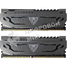 Оперативная память Patriot Viper Steel, DDR4, 16GB (2x8 GB), 3600 MHz, CL17, DIMM, радиатор, черный
