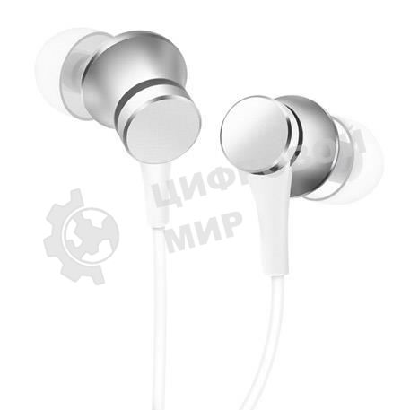 Наушники Xiaomi Mi In-Ear Headfones Basic Silver