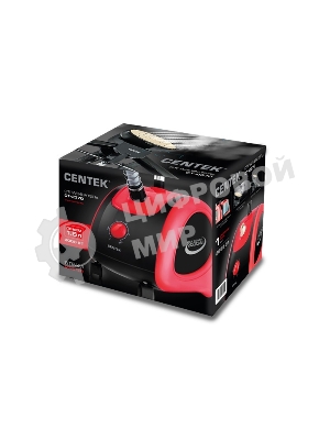 Отпариватель Centek CT-2370 черный/красный, 2200 Вт, 30 г/мин, 1600 мл