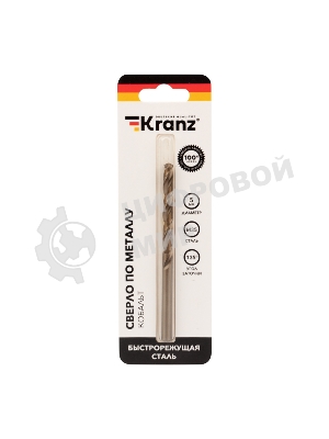 Сверло по металлу Kranz 5 мм 