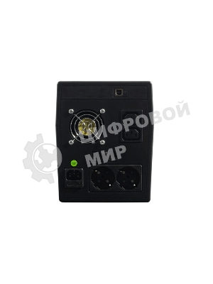 Источник бесперебойного питания SKAT-UPS 2000/1200 220В 1200Вт 2 АКБ 9А·ч внутр. меандр. стабилизация напряжения