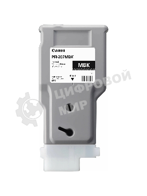 Картридж струйный Canon PFI-207 MBK черный матовый для для iPF680/685/780/785 300мл (8788B001)