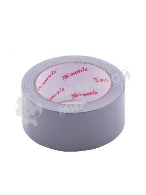 Лента армированная Matrix, влагостойкая, 48мм х 25м, серебристая