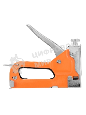 Степлер Sparta мебельный регулируемый со скобами 200 шт тип скобы №53 4-14 мм