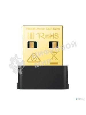 Ультракомпактный двухдиапазонный Wi-Fi USB-адаптер TP-Link Archer T2UB Nano AC600 Bluetooth 4.2