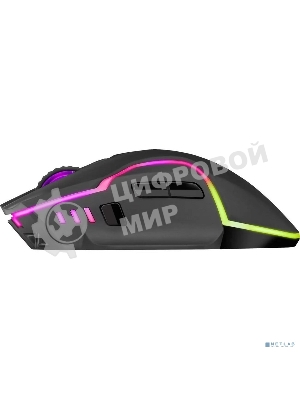 Мышь беспроводная Defender Oneshot GM-067 черный, 3200 dpi, радиоканал, USB, кнопки - 7