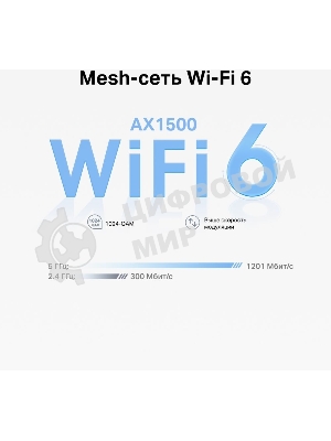 Домашняя Mesh Wi-Fi система TP-Link Deco X10(1-pack) AX1500