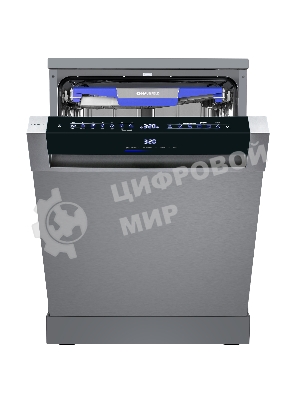 Посудомоечная машина Maunfeld MWF60331S Inverter, нержавеющая сталь, 59.8 см, 14 компл., 42 дБ, класс A+++