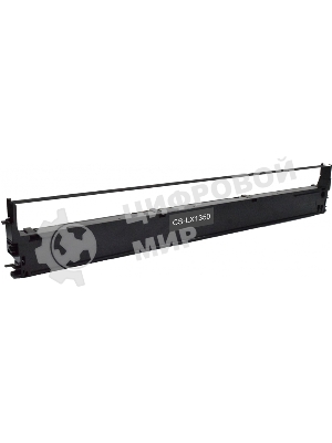 Картридж матричный Cactus CS-LX1350 (C13S015642BA) черный (12.7 мм, 16 м, 1600000 знаков) для Epson LX-1350/LX-1170II/LX-1170