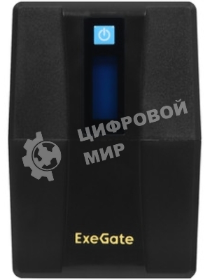 Источник бесперебойного питания ExeGate Smart LB-500.LCD.AVR.4C13 (500VA/300W, LCD, AVR, 4*C13, батарея 12V 4.5Ah, Black)