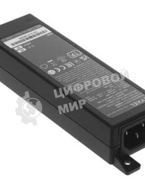 Мультигигабитный PoE инжектор Zyxel PoE12-90W, 802.3af/at/bt (90 Вт), 2xRJ-45: 1/2.5/5/10G