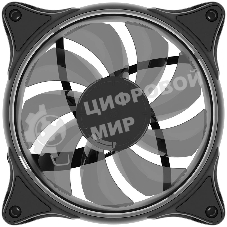 Вентилятор для корпуса Bloody CF-15 ARGB 120х120x25 черный 4-pin 30дБ (CF-15-ARGB120-BK) Ret