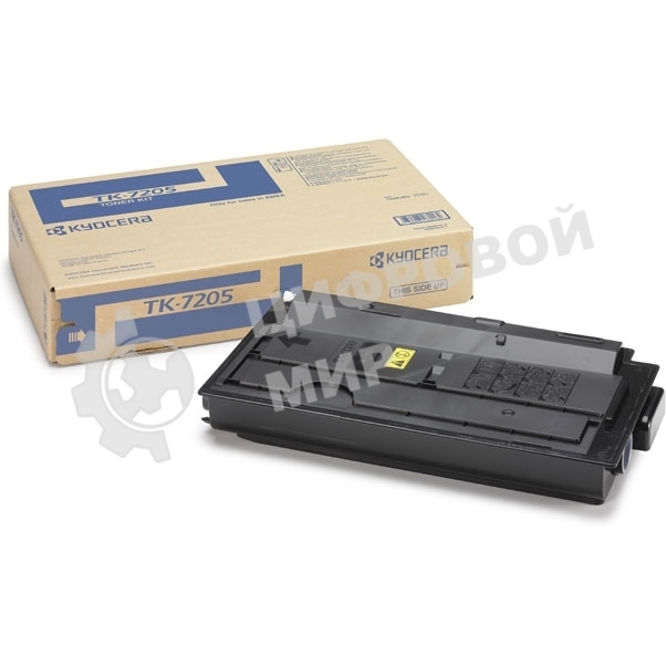 Картридж лазерный Kyocera TK-7205 (1T02NL0NL0) черный для TASKalfa 3510i, 3511i 35000 стр.