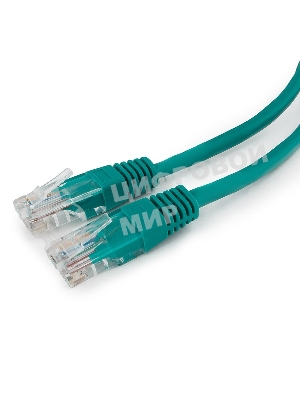 Патч-корд UTP Cablexpert cat.5e, 1.5м, литой, многожильный, зеленый