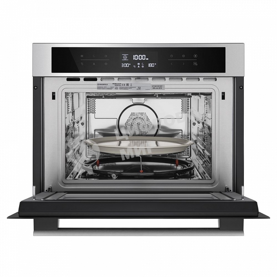 Шкаф духовой электрический с функцией СВЧ Maunfeld MCMO.44.9S, встраиваемый