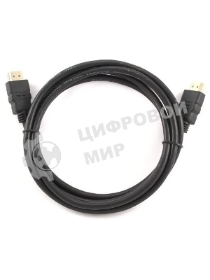 Кабель соединительный аудио-видео Premier 5-813 HDMI (m)/HDMI (m) 1.5м. феррит.кольца черный (5-813 1.5)