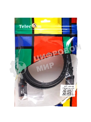 Кабель Telecom HDMI 19M/M,ver. 2.1, 8K@60 Hz 2m метал разъемы