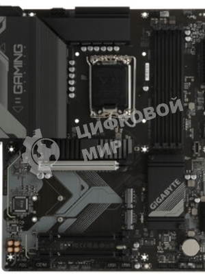 Материнская плата Gigabyte B760 GAMING X GEN5, LGA1700, Intel B760, 4xDDR5, 4xSATA, 3xM.2, 1xPCIe 5.0 x16, 2xPCIe 3.0 x1, 1xHDMI, 1xDP, 1x2.5Gb LAN, 1xUSB-C 5Gbps, 1xUSB-A 10Gbps, 1xUSB-A 5Gbps, 5xUSB-A 2.0, 6x3.5 мм, 7.1, ATX