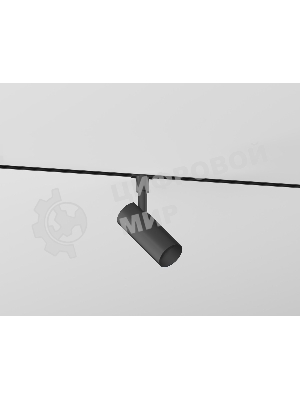 Трековый светильник GL2301 BK черный IP20 6W 3CCT 3000/4200/6400K 48V D35*80
