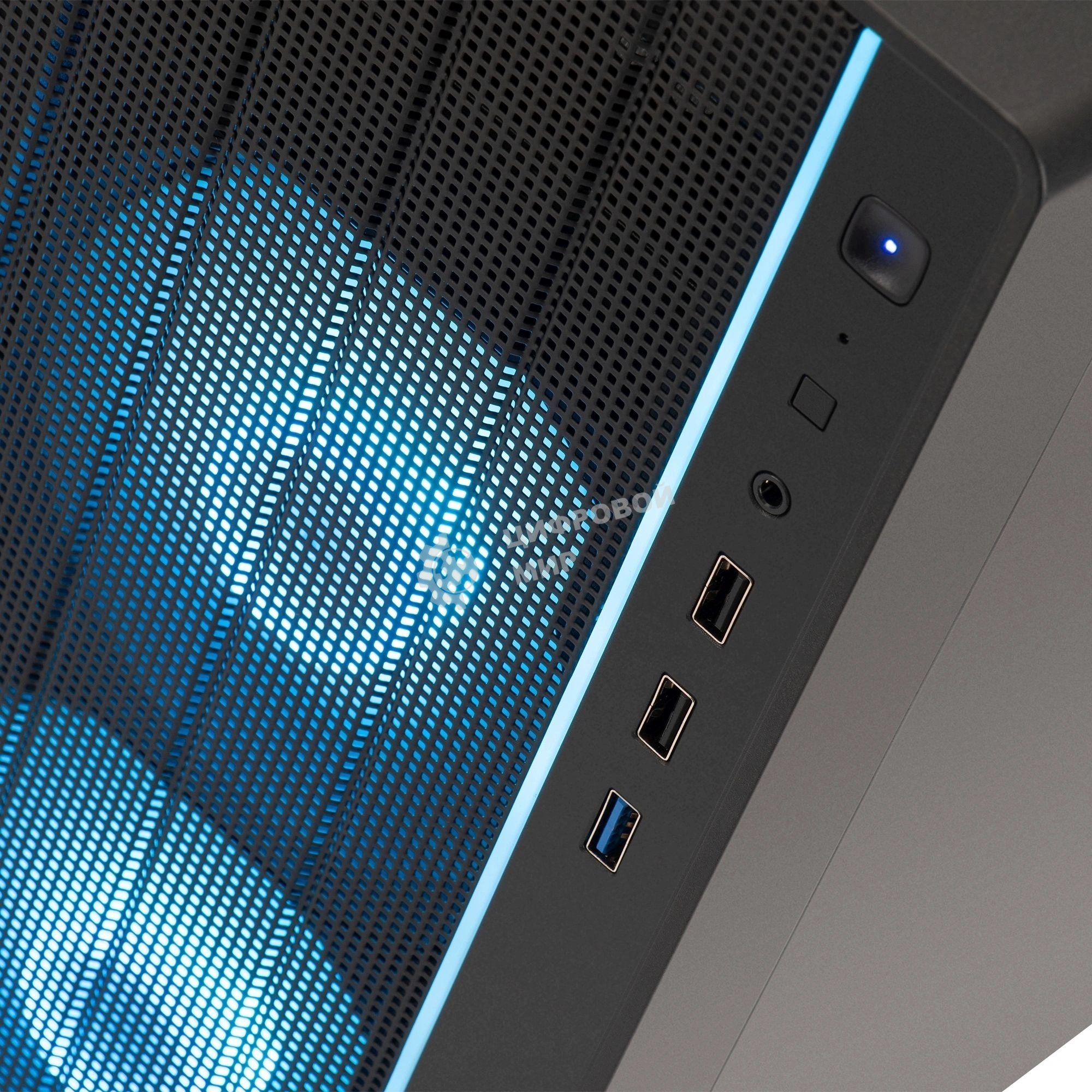 Компьютер IRU Tactio 310H6SEA MT i3 14100F (3.5) 16Gb SSD512Gb RTX3050 8Gb без ОС GbitEth 500W черный (RUS) (2195796)