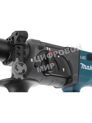 Перфоратор Makita DHR202RFE Перфоратор ак,SDS+, 18В,2х 3 Ач Li-ion,3реж,1.9Дж,0-4000у\м,3.5кг,чем,подсветка,совмест с 4 Ач Li-ion
