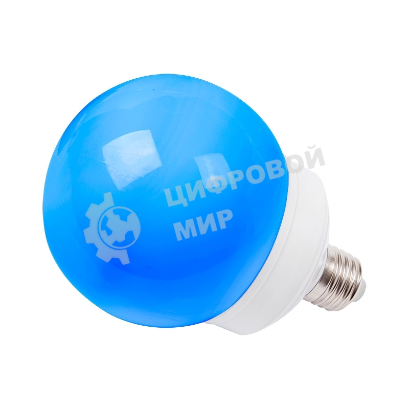 Лампа шар Neon-night e27 12 LED Ø100мм синяя