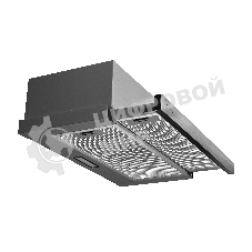 Вытяжка встраиваемая LEX HUBBLE 2M 600 INOX 820м3/час LED лампы