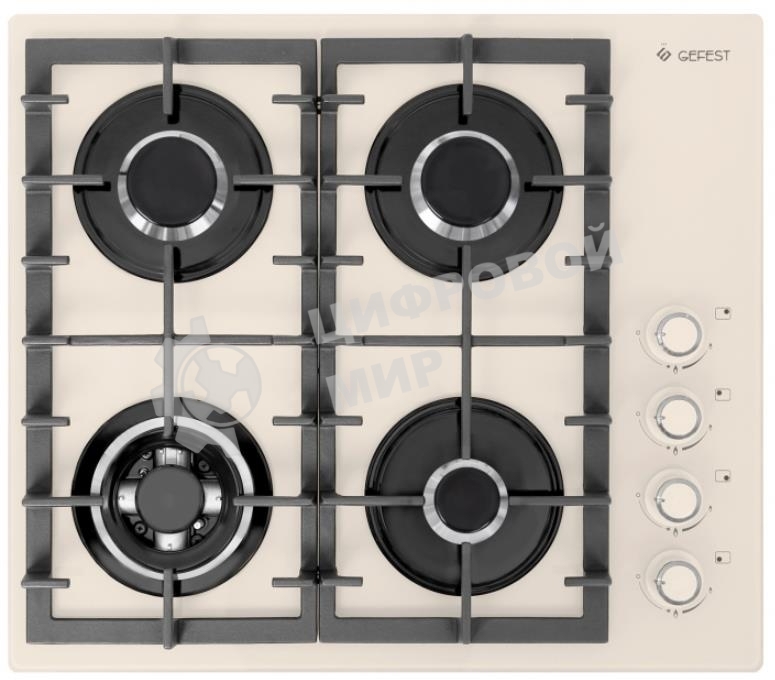 Газовая варочная панель Gefest СГ СВН 2230-01 В81 бежевый