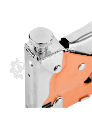 Степлер Sparta мебельный регулируемый со скобами 200 шт тип скобы №53 4-14 мм