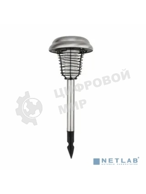 Антимоскитный садовый светильник Rexant на солнечной батарее R20 металл