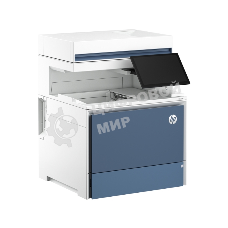 МФУ лазерное HP Color LaserJet Enterprise Flow MFP 6800zf (6QN36A), А4, цветной, печ. 55 стр/мин., скан. до 95 стр/мин., 1200x1200 dpi (печать) 600x600 dpi (скан.), USB, Ethernet