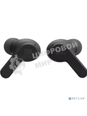 Наушники TWS JBL Wave Beam черный, внутриканальные, Bluetooth, быстрая зарядка, до 8 ч