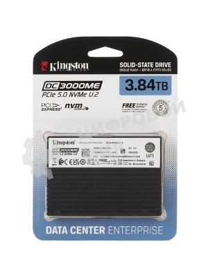 Накопитель SSD Kingston DC3000ME 3840Gb, U.2(2.5
