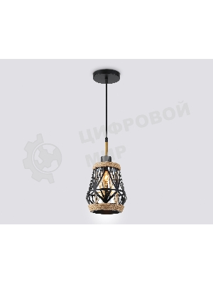 Светильник Ambrella light TR8521 BK/SB черный/бронза E27 max 60W D170*1000