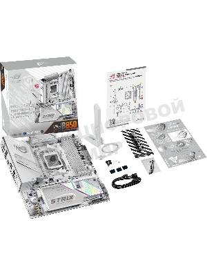 Материнская плата ASUS ROG STRIX B850-G GAMING WIFI, AM5, AMD B850, 4xDDR5, 2xSATA, 4xM.2, 1xPCIe 5.0 x16, DisplayPort, HDMI, 1x2.5Gb LAN, USB Type-C, Wi-Fi 7, Bluetooth, 2x3.5 мм, 7.1, microATX